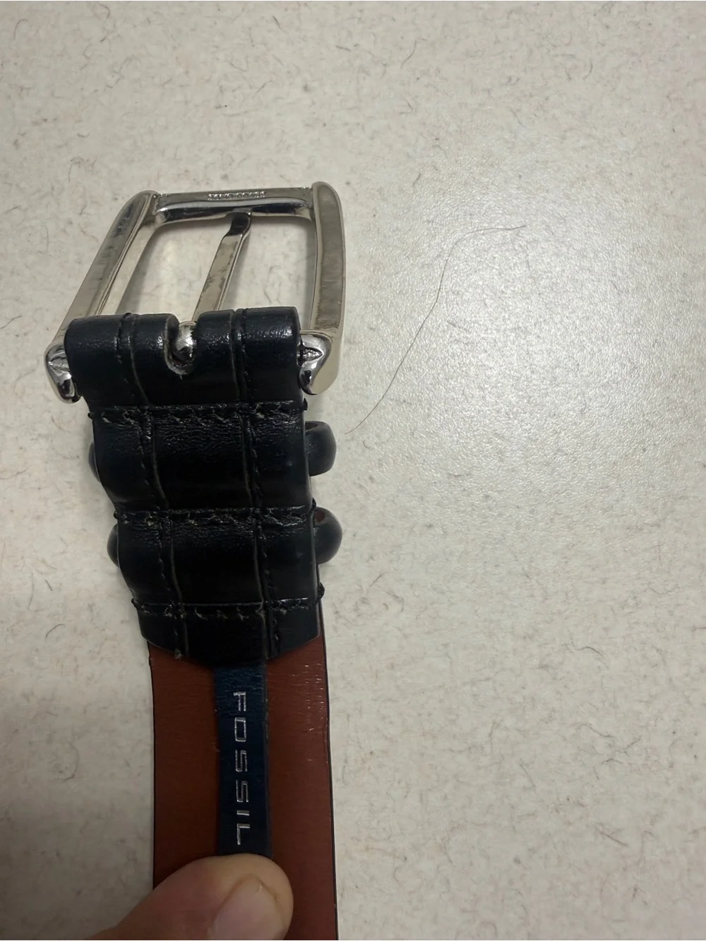 Fossil genuine leather
